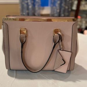 Dusty pink shoulder bag from Call It Spring.